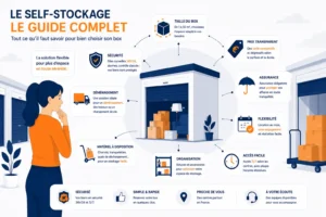Le self-stockage : guide complet pour bien choisir son box