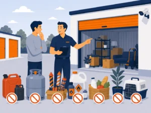 Que peut-on stocker dans un box de self-stockage (et ce qui est interdit)