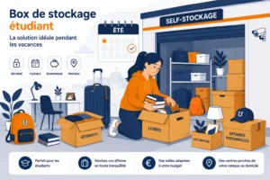 Box de stockage étudiant : quelle solution choisir pendant les vacances ?