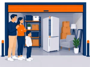 Stocker un réfrigérateur ou un congélateur dans un box de stockage ?