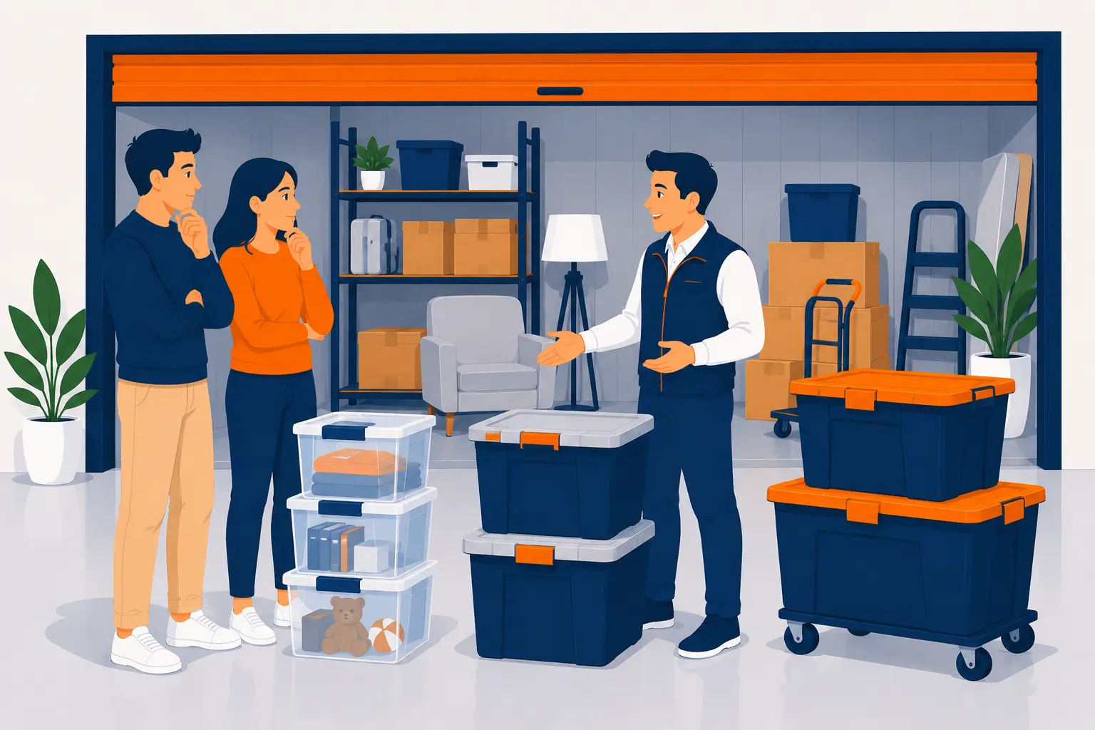 Meilleures boîtes de rangement pour box de stockage