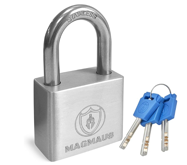 Cadenas de sécurité en acier inoxydable pour box de stockage