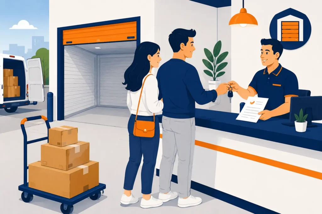 résilier son box de stockage préavis remboursement self-stockage