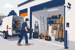 Stockage matériel chantier : le guide pour les artisans et professionnels du BTP