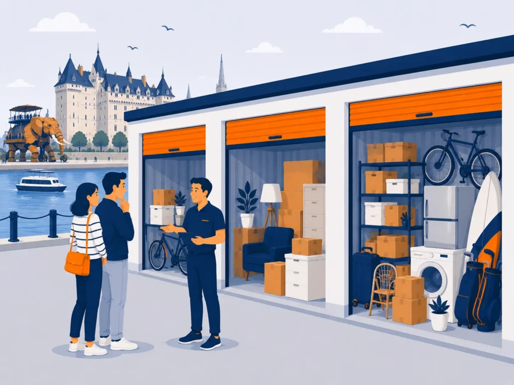 box de stockage à Nantes quartiers prix