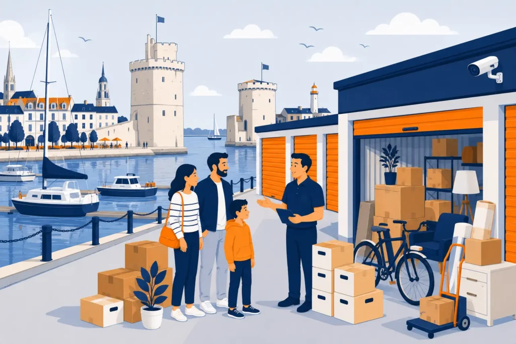 box de stockage à La Rochelle quartiers prix